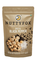 Load image into Gallery viewer, NuttyFox Gourmet Makhana - Salt &amp; Pepper
